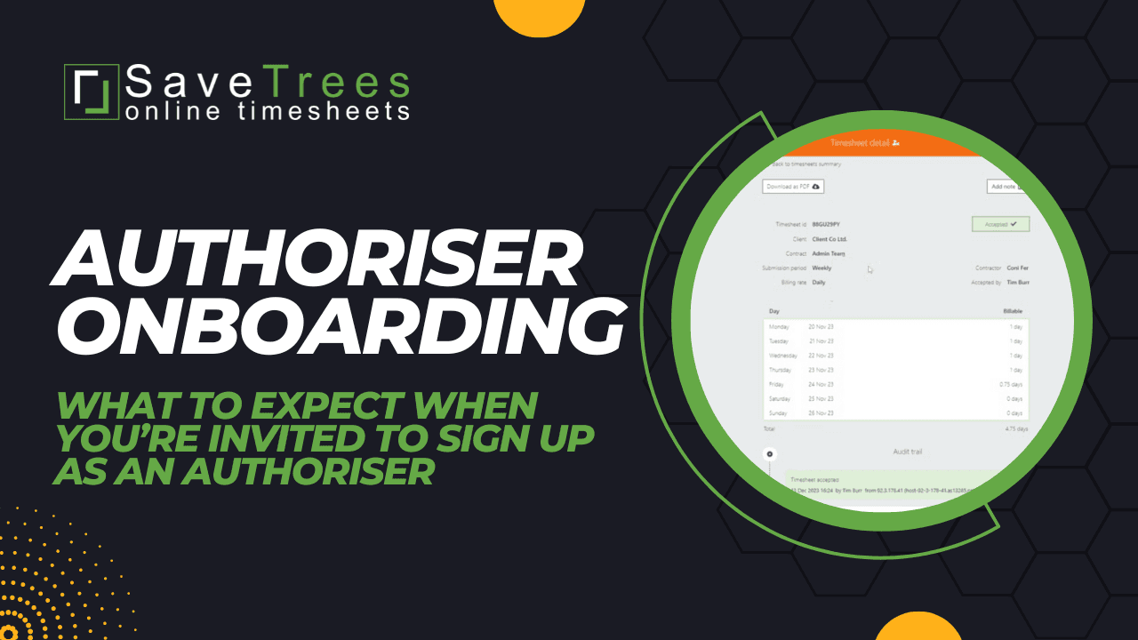 Authoriser onboarding