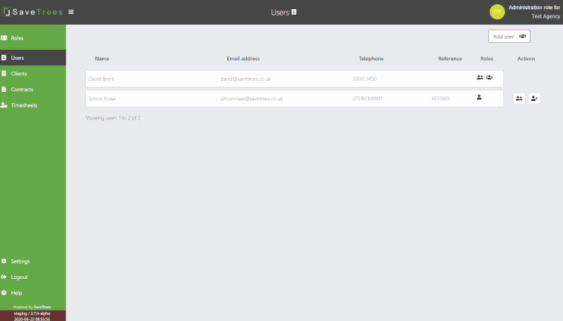 How to make a user an agency administrator